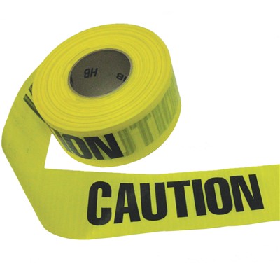 3"x500' 4mil Roll of CAUTION Tape