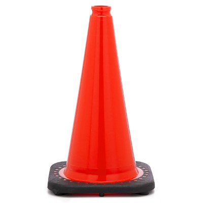 JBC Safety Plastic Heavy-Duty Orange Traffic Cone TC18DW