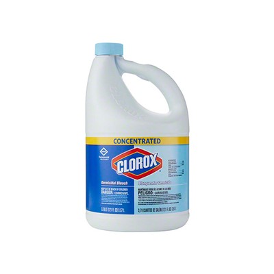 Clorox Bleach 121oz Concentrated Germicide - Case of 3
