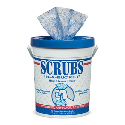 Scrubs-In-A-Bucket Sanitizing Disinfectant Wipes - 72 Count