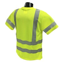 Radians Class 3 Hi Vis Green Pocket T-Shirt ST11-3PGS-3X