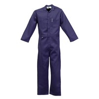 Stanco FR Contractor Style Navy Coveralls FRC681NVY-LG