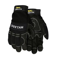 MCR Safety Cheetah Multi-Task Synthetic Leather Palm Gloves 935CH-MD