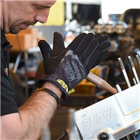 Mechanix Wear FastFit Synthetic Leather Mechanic Gloves MFF-05-LG