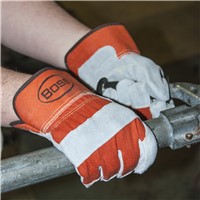 Boss Double Split Leather Palm Gloves  1JL2393-MD