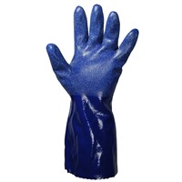 Showa Nitri-Solve Blue Nitrile Gloves NSK24-10