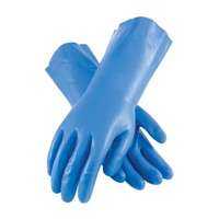 PIP Assurance 15mil Blue Nitrile Gloves 50-N160B-LG