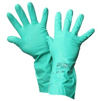 11mil Ansell Sol-Vex Size 10Green Nitrile Gloves 37-145-10