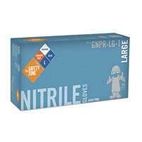 Safety Zone 6mil Disposable Blue Nitrile Gloves 6011-MD