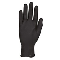 Showa N-DEX Disposable Black Nitrile Gloves 7700PFT-MD