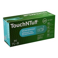 Ansell Touch N Tuff Disposable Green Nitrile Gloves 92-600-XL