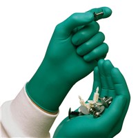 Ansell Touch N Tuff Disposable Green Nitrile Gloves 92-600-SM