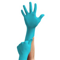 Ansell TNT Blue Nitrile Disposable Gloves 92-675-XL