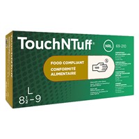 Ansell TouchNTuff Latex Disposable Gloves 69-210-MD