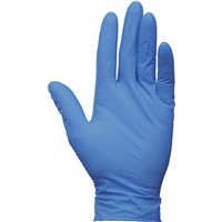 Clearance Gloves Latex 15mil PF BLU MD - GNR-G602