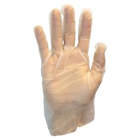 Safety Zone Hybrid Polyethylene Disposable Gloves