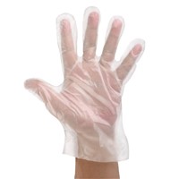 Clearance Gloves Bantam TPE WHT MD - GPE-P790103