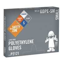 Safety Zone Polyethylene Disposable Gloves POLY-LG