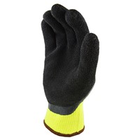 Cordova Cold Snap Hi Vis Rubber Coated Gloves 3999-LG