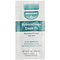 WaterJel Hydrocortisone Cream - Box of 144 Packets