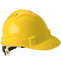 Gateway Safety Serpent 8-Point Ratchet Yellow Hard Hat 71201