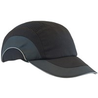PIP A1+ Black Baseball Style Bump Cap ABR170-11