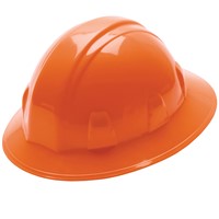 Pyramex SL 6-Point Ratchet Orange Full Brim Hard Hat HP26140