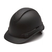Pyramex Matte Black Graphite Ridgeline Hard Hat HP44117V