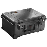 Case Equipment w/TrekPak Divider BLK - PEL-1560TP-BLK