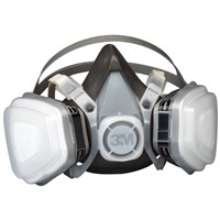 3M 5000 Series Organic Vapor Paint Spray Half Mask Respirator 53P71
