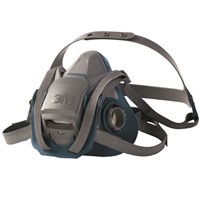 3M 6500 Series Rugged Comfort Half Mask Respirator 6501QL