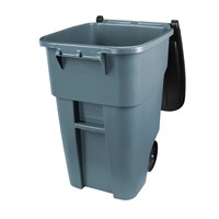 Rubbermaid BRUTE 50 Gallon Gray Rollout Container 9W27-GRY