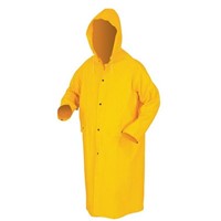 MCR Safety Classic Yellow Raincoat 200C-LG