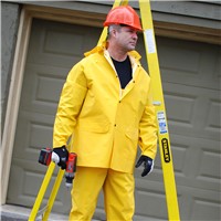 ASTM D6413 Heavyweight 3-Piece Yellow Rainsuit R9023FR-4X